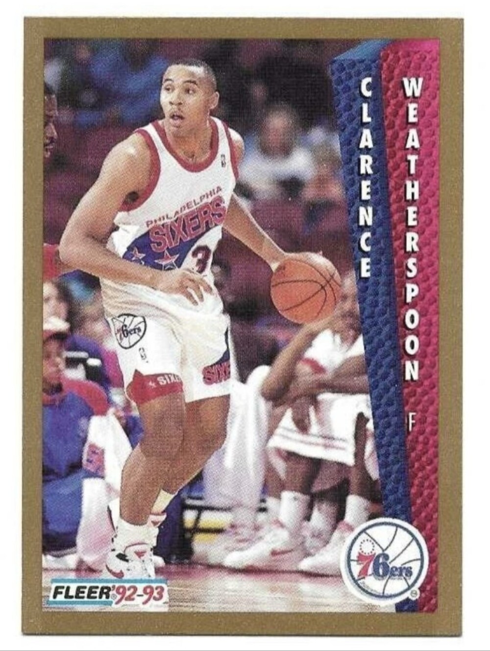 $3./ MUST BUNDLE/ CLARENCE WEATHERSPOON 1992-93 FLEER ROOKIE CARD MINT CONDITION